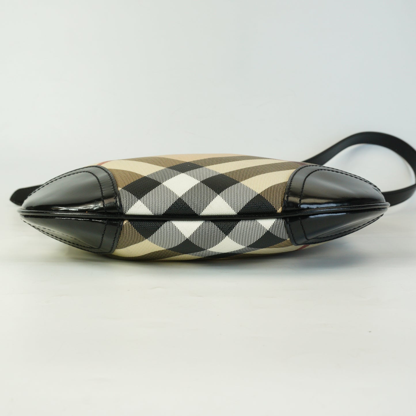 Burberry Supernova Check Dryden Crossbody Medium Black Trims SHW