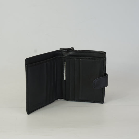 Bottega Veneta Bi-Fold Wallet Black Small