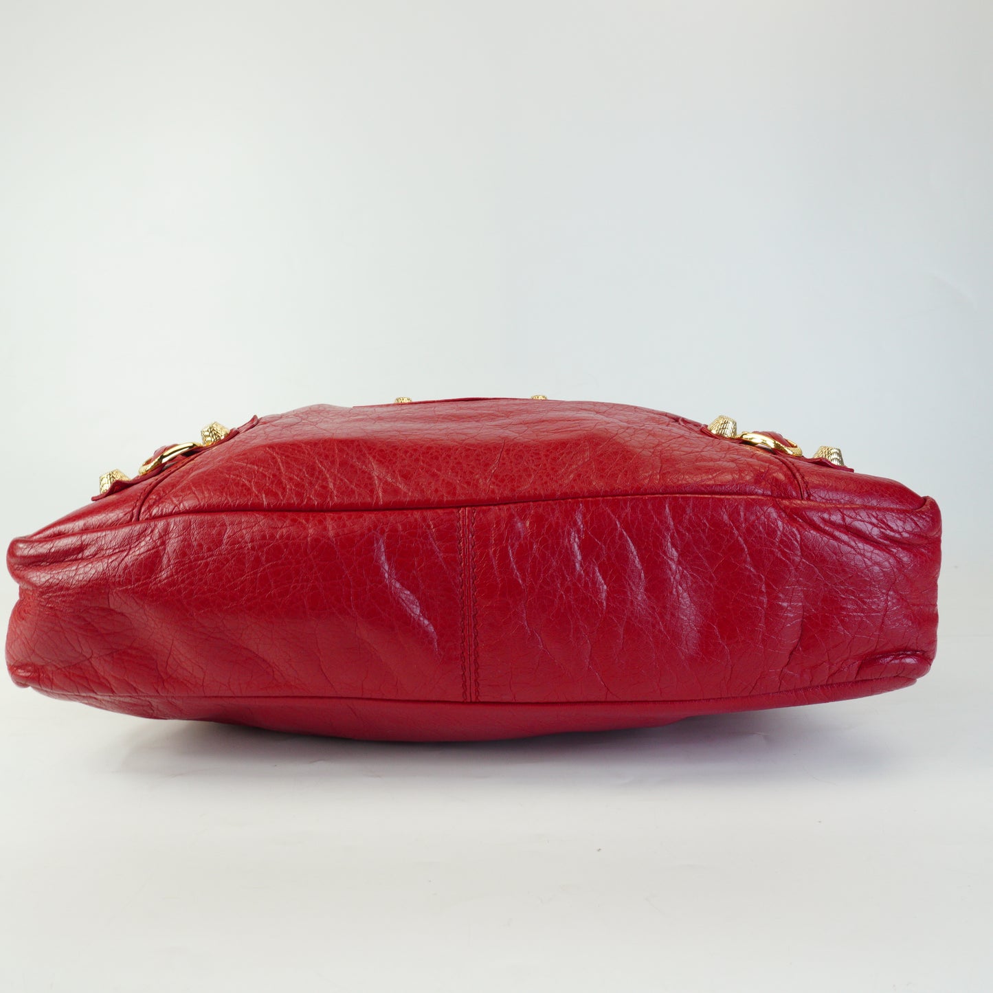 BalenciagaClassic City Medium Red GHW