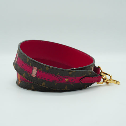 Louis Vuitton Bandouliere Strap Mono Pink