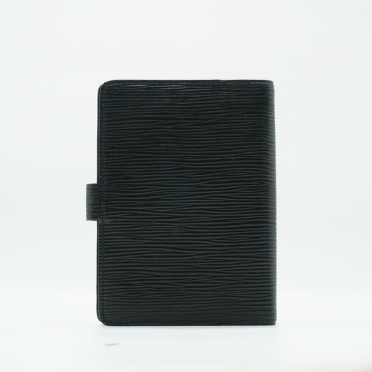 Louis Vuitton Agenda Planner Epi Black GHW