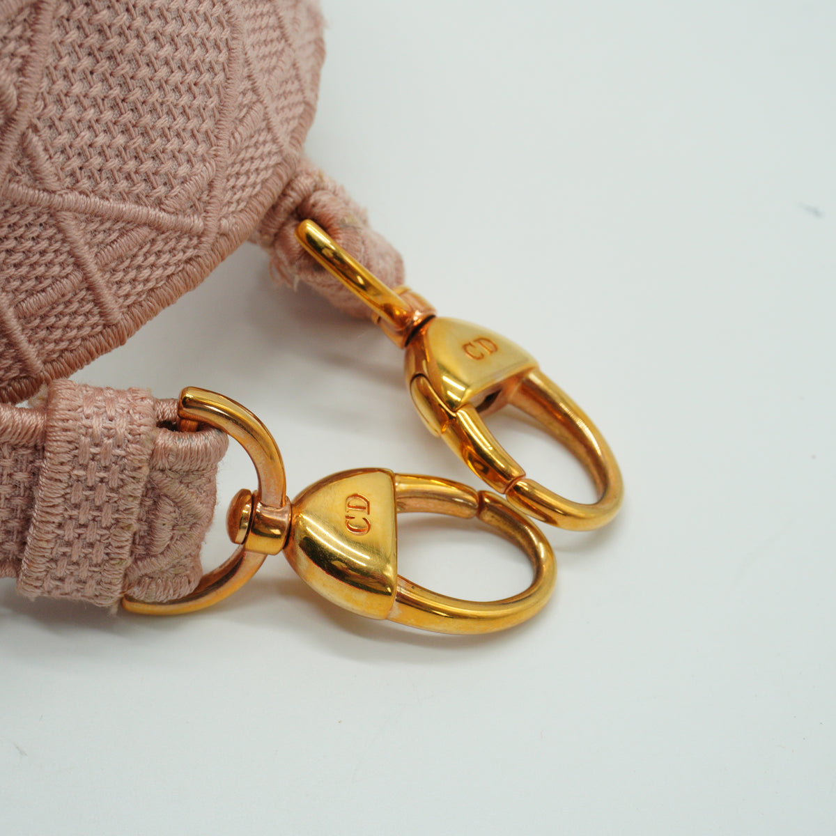 Dior Lady D Lite Cannage Flap Bag GHW Small