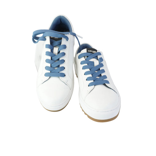 Karl Largefeld Jeans Leather Sneakers US 8M, EU 41, UL 7