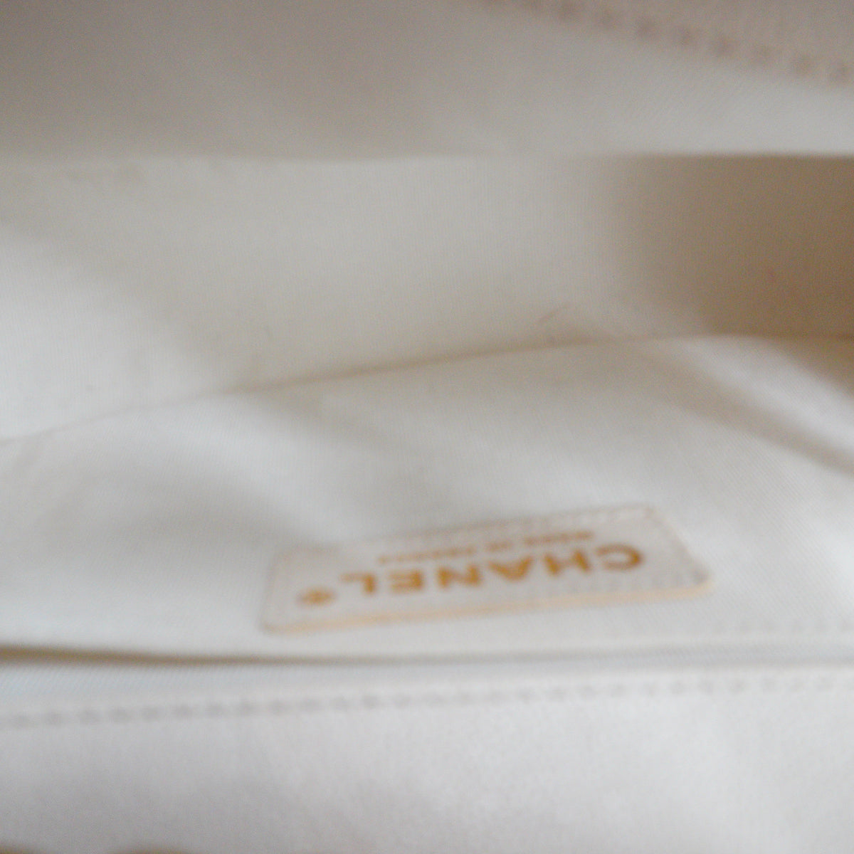 Chanel Leboy Flap Bag White GHW Small