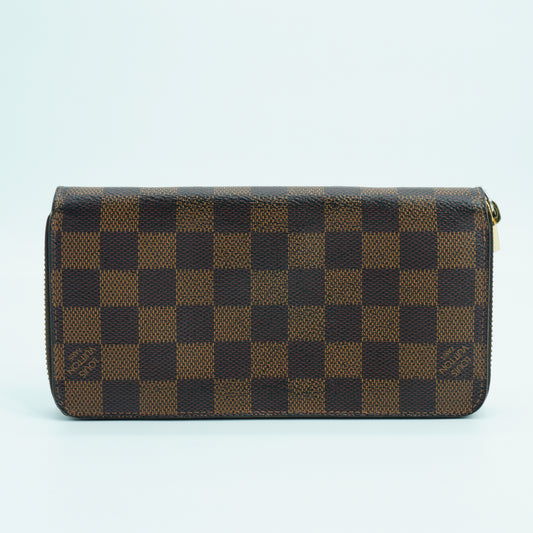 Louis Vuitton Zippy Wallet Damier Ebene GHW