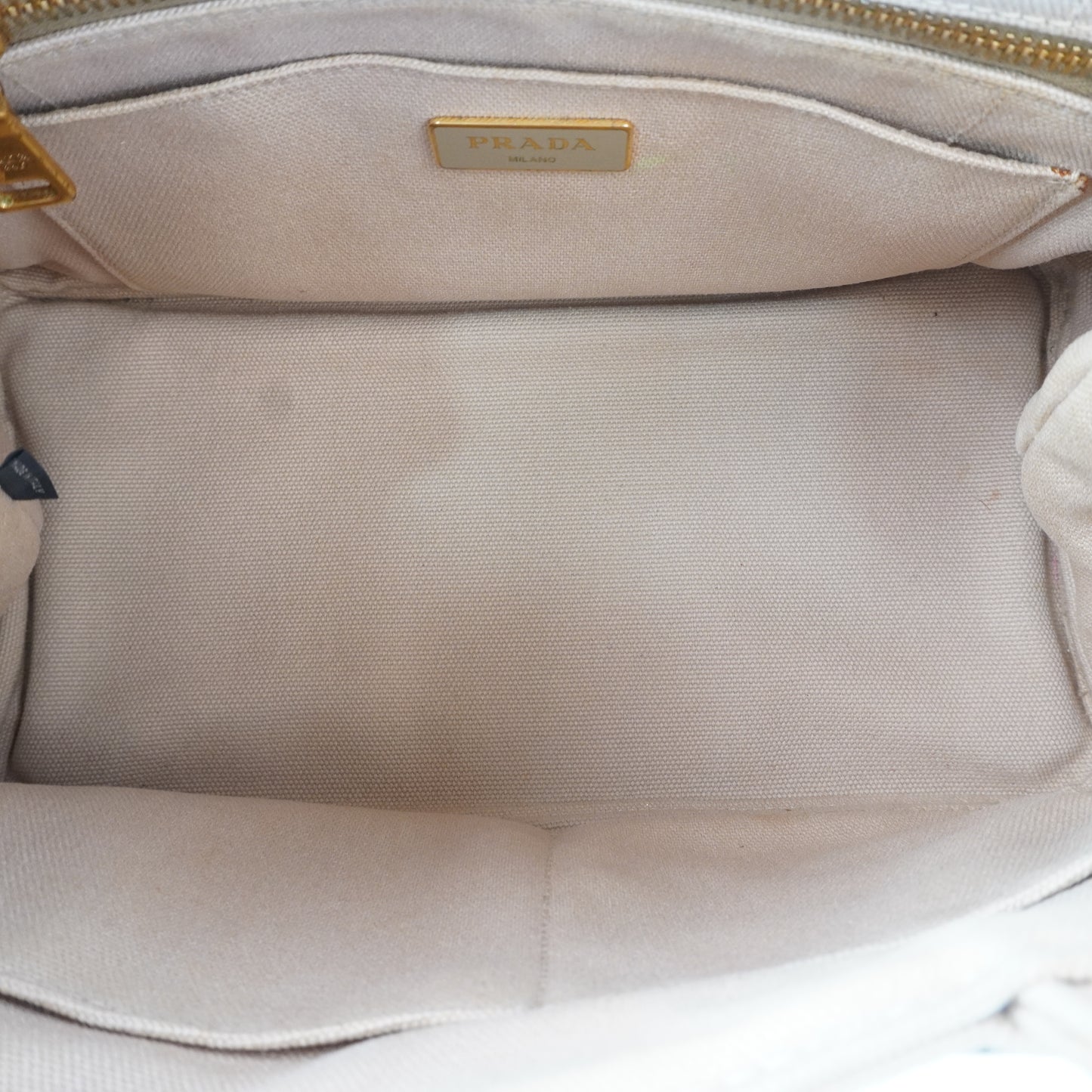 Prada Canapa Hawaii Tote Bag