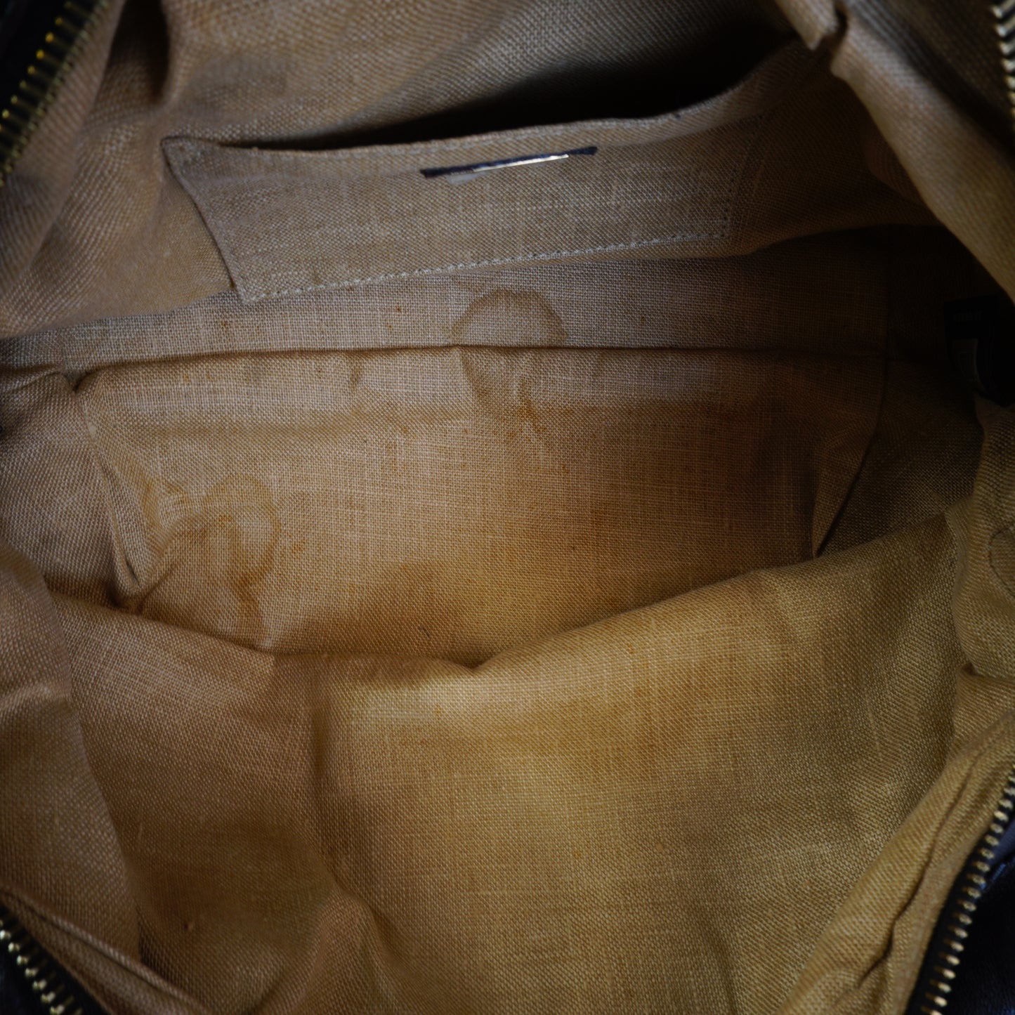 Fendi Zucca Brown Spy Bag GHW Medium
