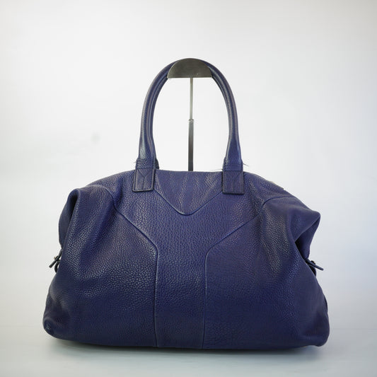 YSL Easy Y-zip Bag SHW Large