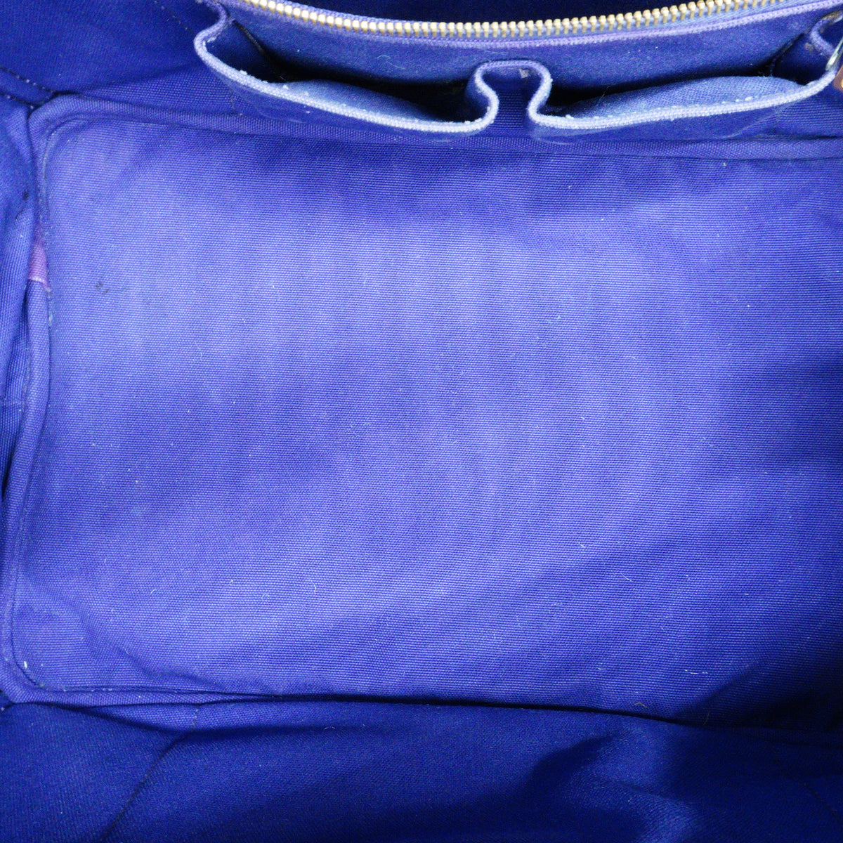 Prada Canapa Canvas Logo Tote Bag Large Purple GHW