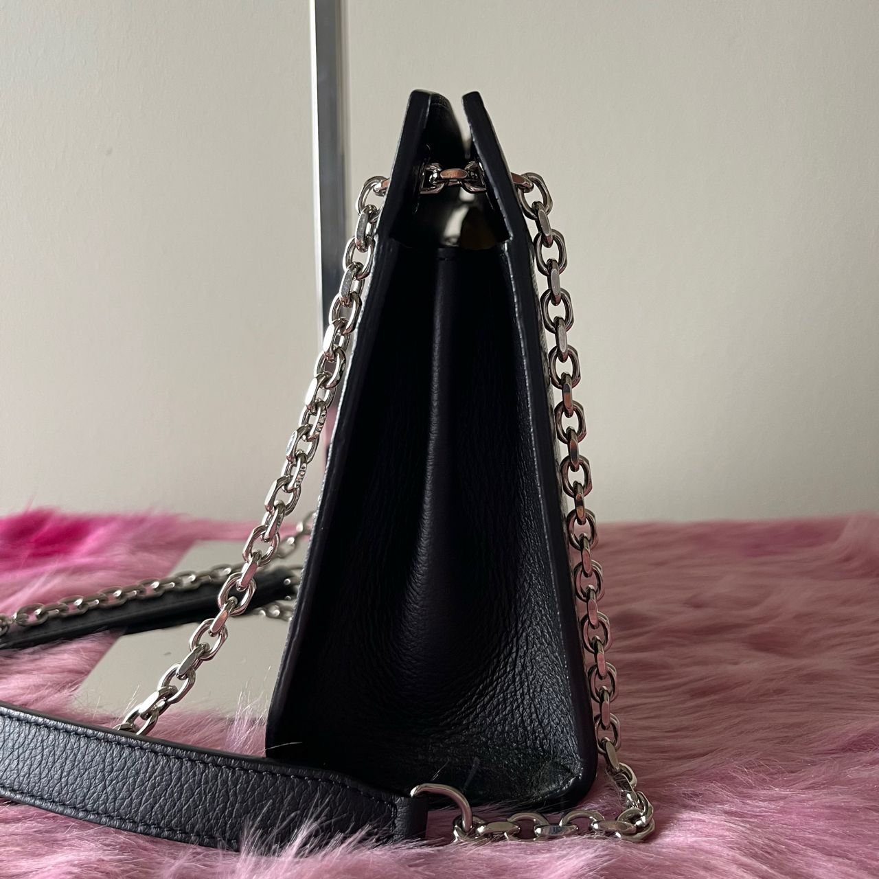 Goyard Rouette Structuré Mini Bag Black – 6"H x 8.7"L x 2.4"W
