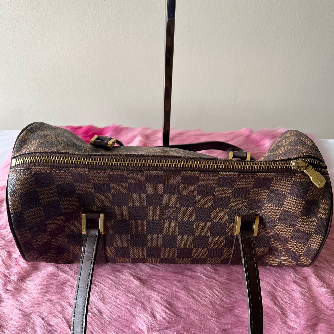 Louis Vuitton Papillon Damier Ebene β 5.1"H x 11.8"L x 5.1"W