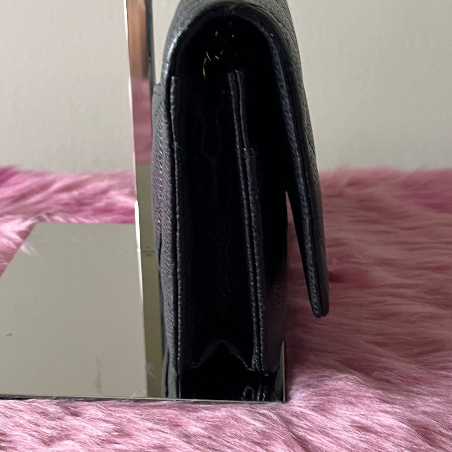 Chanel Wallet on Chain Black β 5"H x 7.5"L x 1.5"W