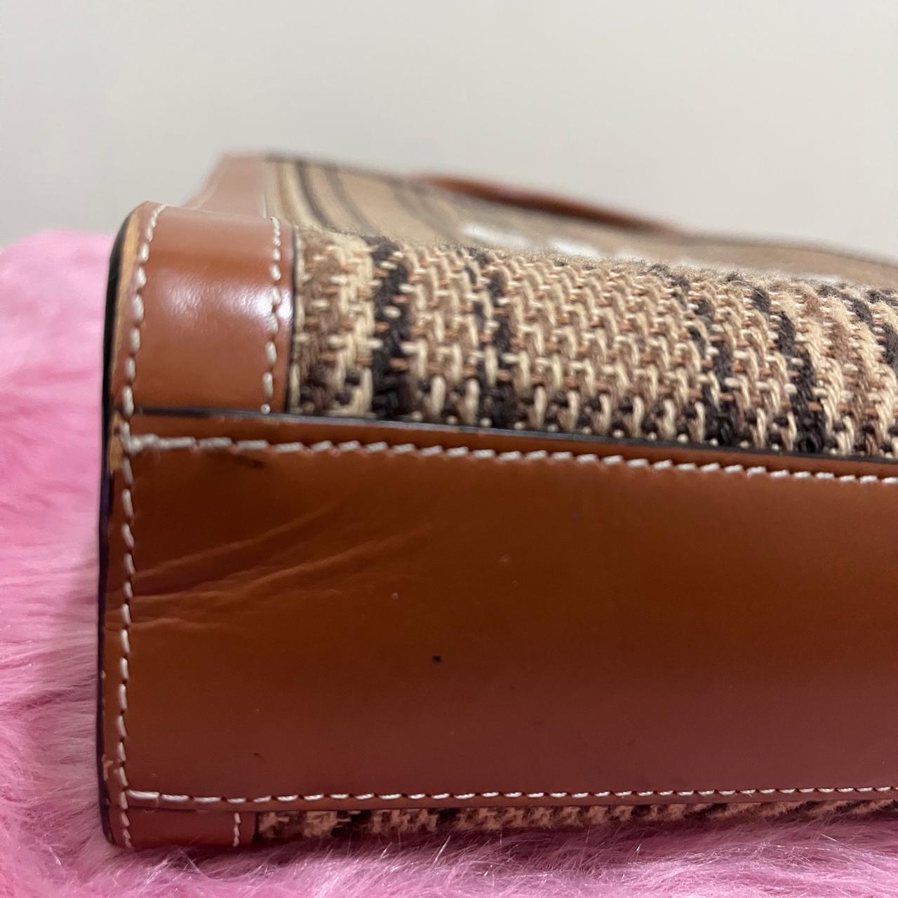 Celine Cabas Tote Brown β 13"H x 12"L x 5"W