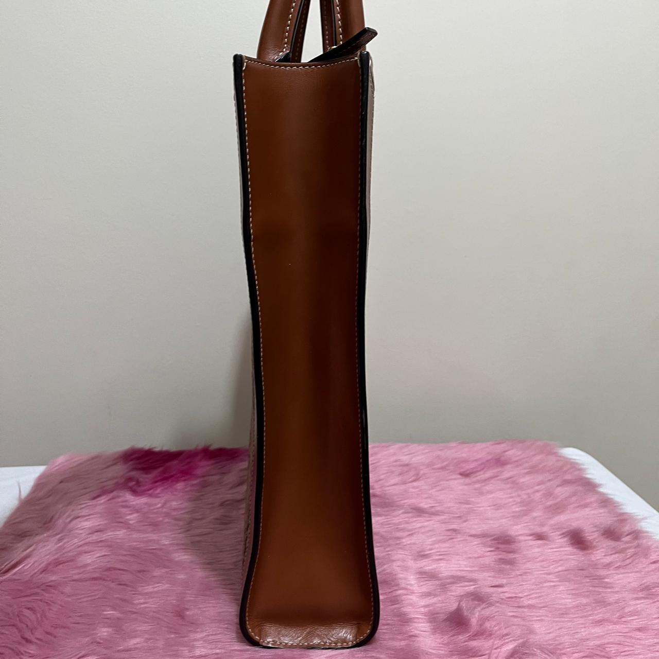 Celine Cabas Tote Brown β 13"H x 12"L x 5"W