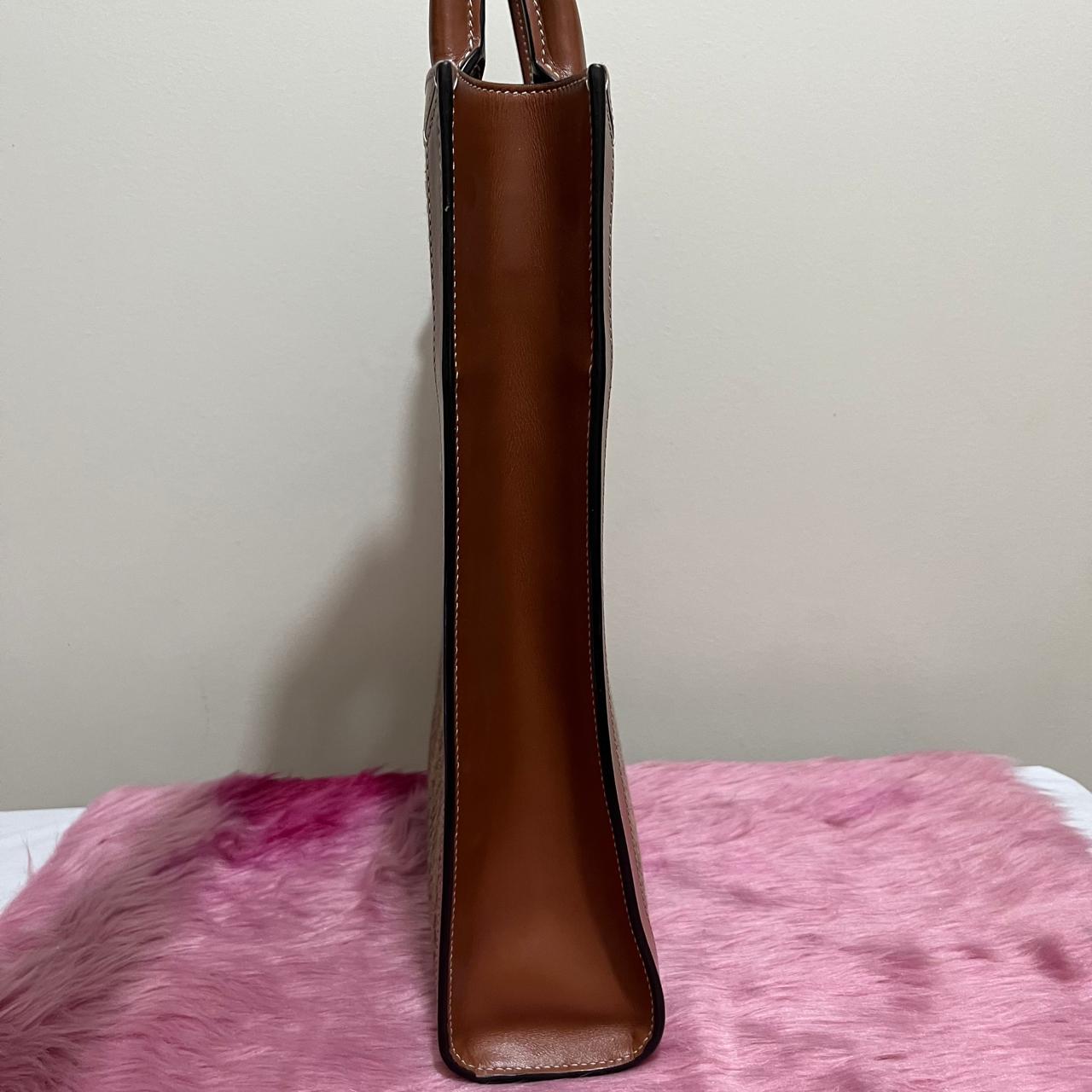 Celine Cabas Tote Brown β 13"H x 12"L x 5"W