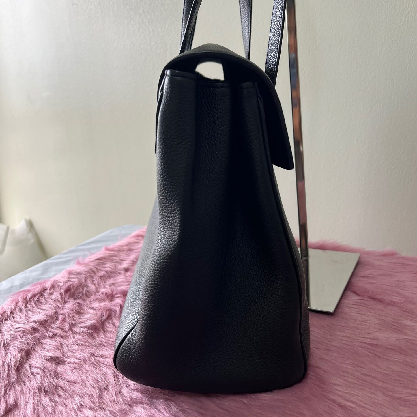Celine Medium Soft 16 Black β 9"H x 12.5"L x 5"W