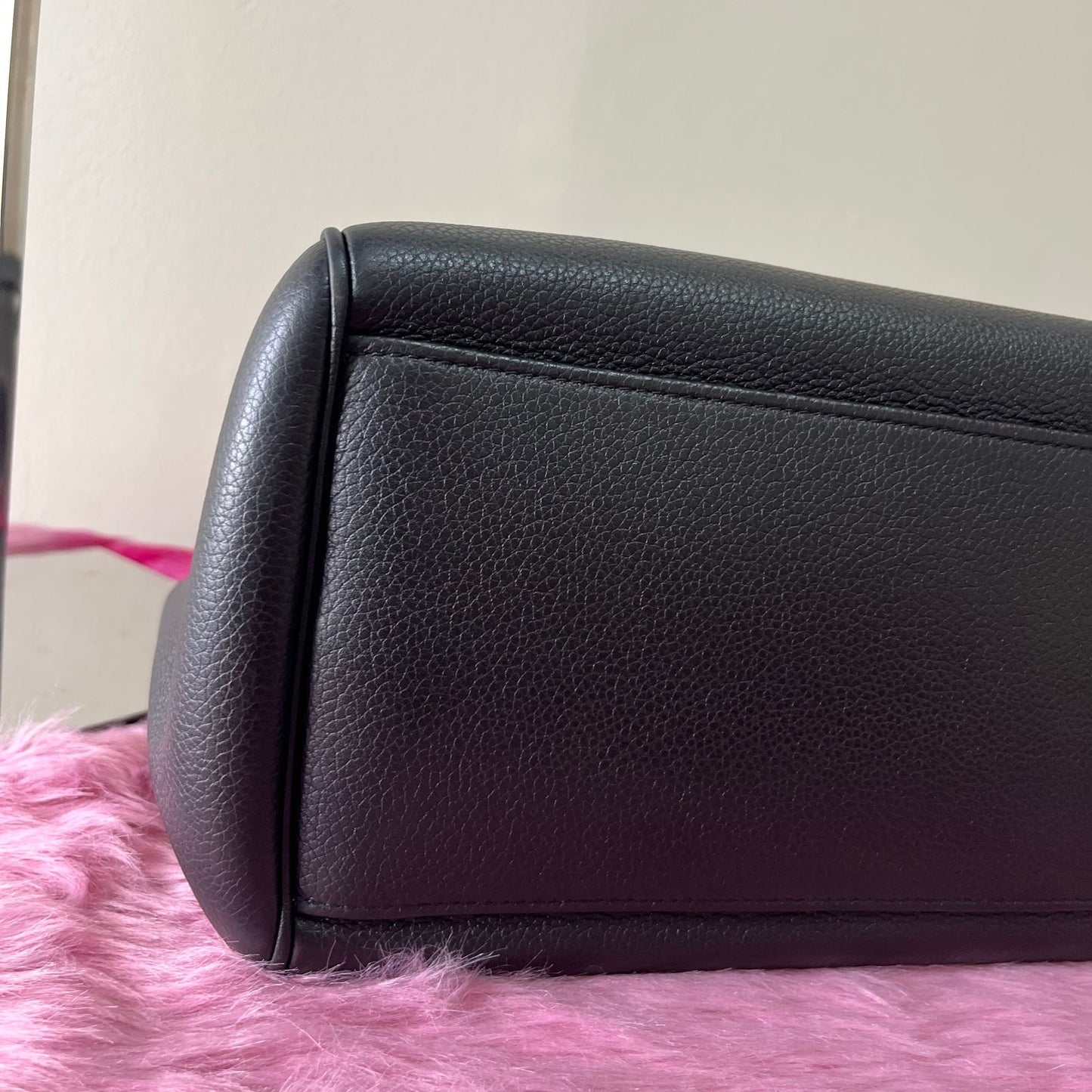 Celine Medium Soft 16 Black β 9"H x 12.5"L x 5"W