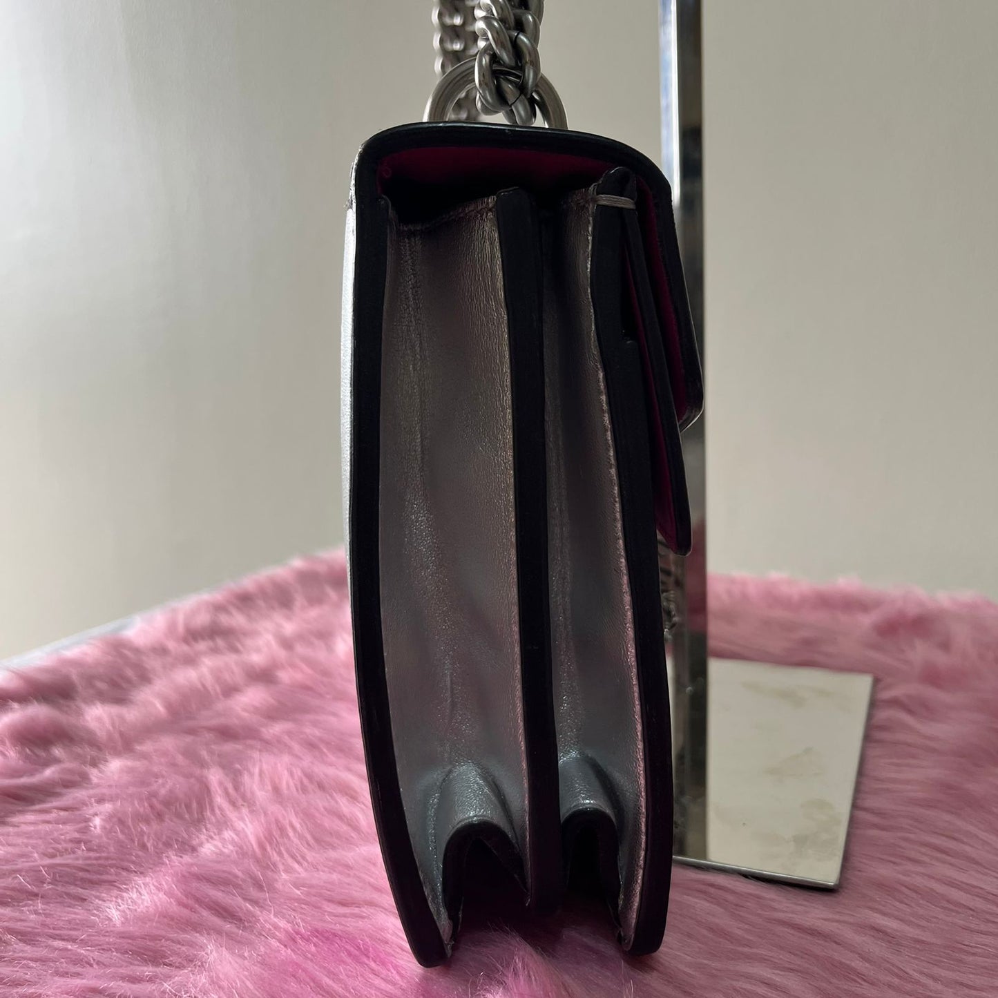 Gucci Dionysus Silver β 6"H x 10"L x 3"W