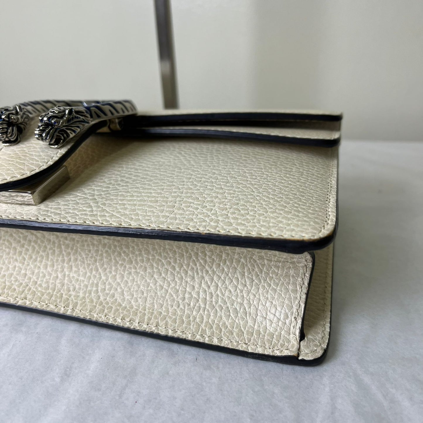Gucci Dionysus Beige (Blue Hardware) β 8"H x 12"L x 4"W