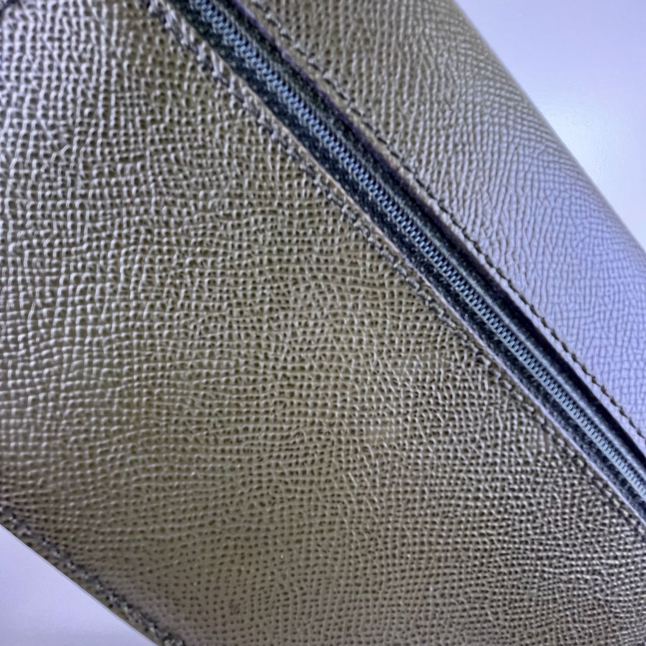 Chanel Wallet on Chain Army Green – 5"H x 7.5"L x 1.5"W