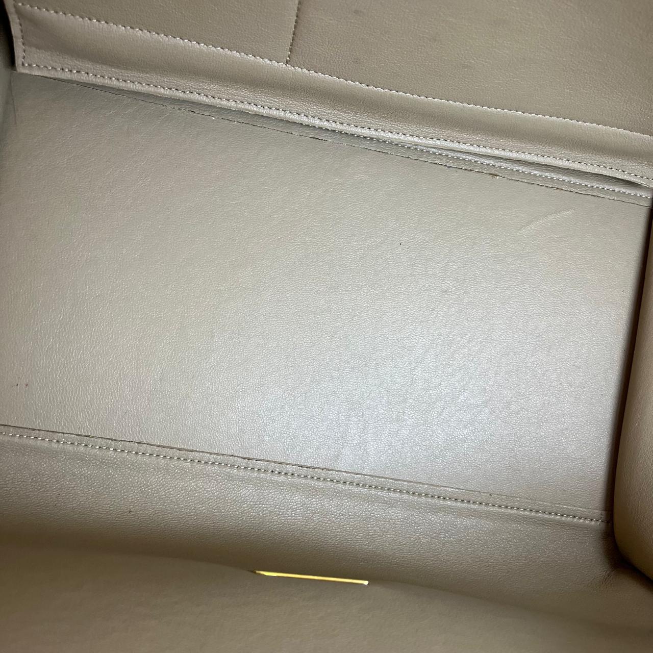 Celine Medium Trapeze Beige/Blue – 9"H x 12"L x 7"W