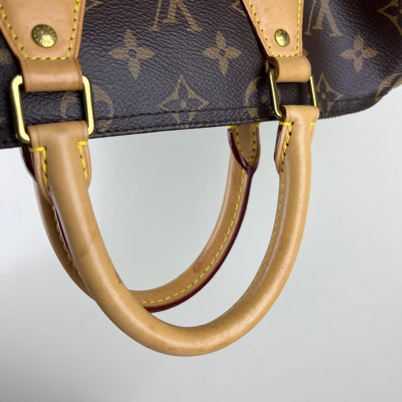 Louis Vuitton Speedy 25 Monogram Canvas – 7.5"H x 9.8"L x 5.9"W