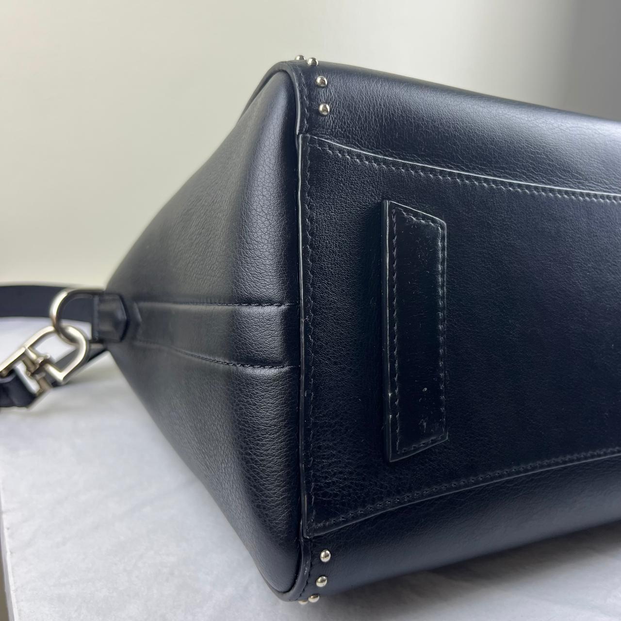 Givenchy Antigona Studded Black – 9.5"H x 13"L x 7.5"W