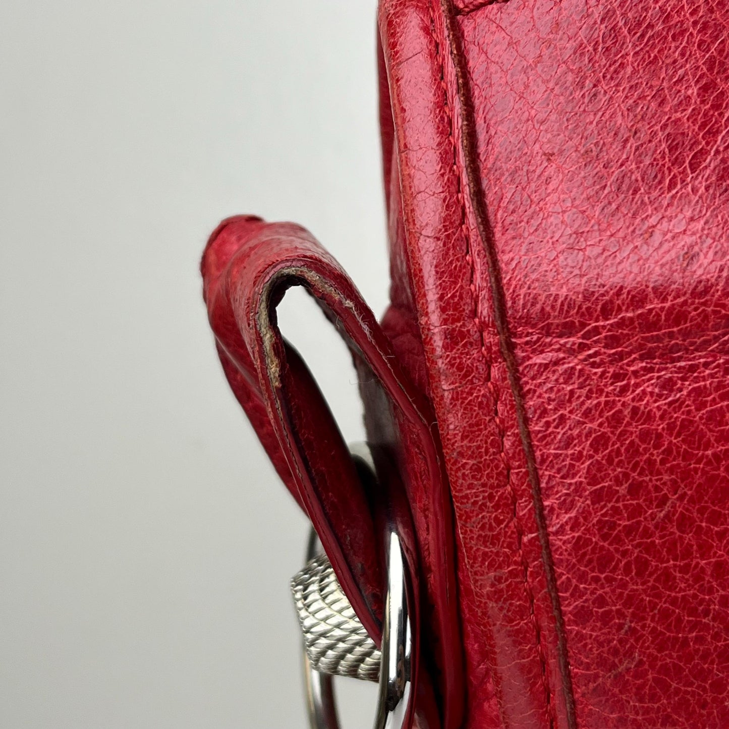 Balenciaga City Medium Red – 13"H x 15"L x 6"W