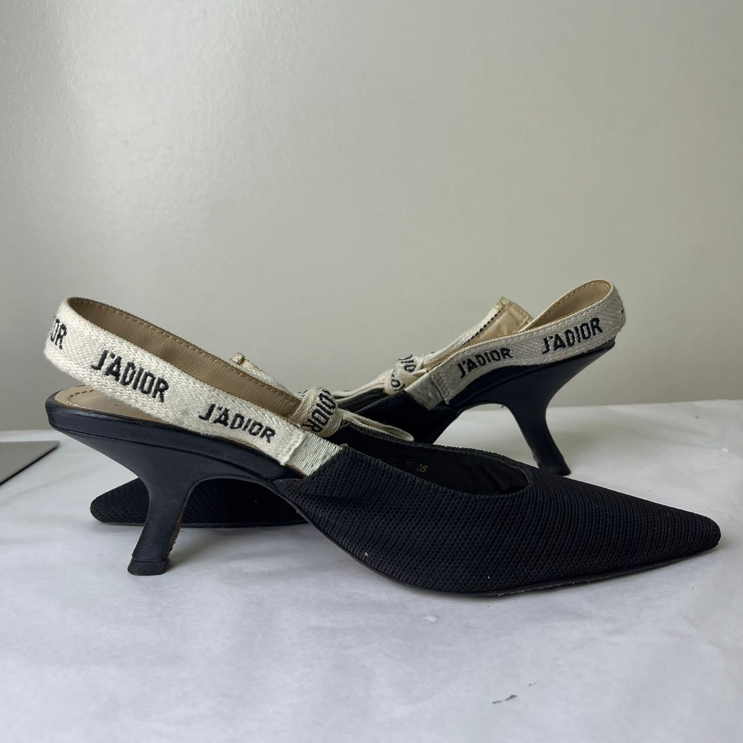 Dior J'adior Kitty Heels Black