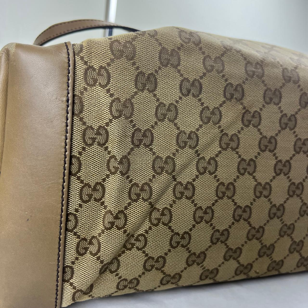 Gucci GG Canvas Tote Light Brown