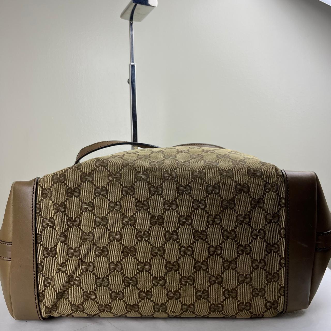 Gucci GG Canvas Tote Light Brown