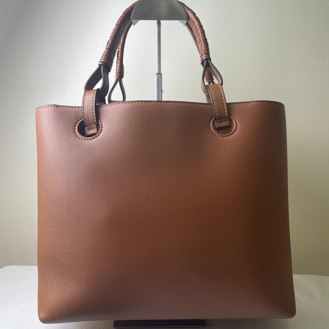 Loewe Anagram Tote Mini Bag - Brown