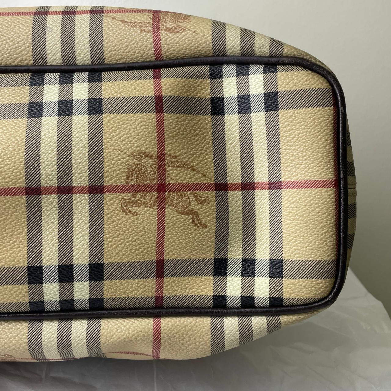 Burberry Check Tote Bag