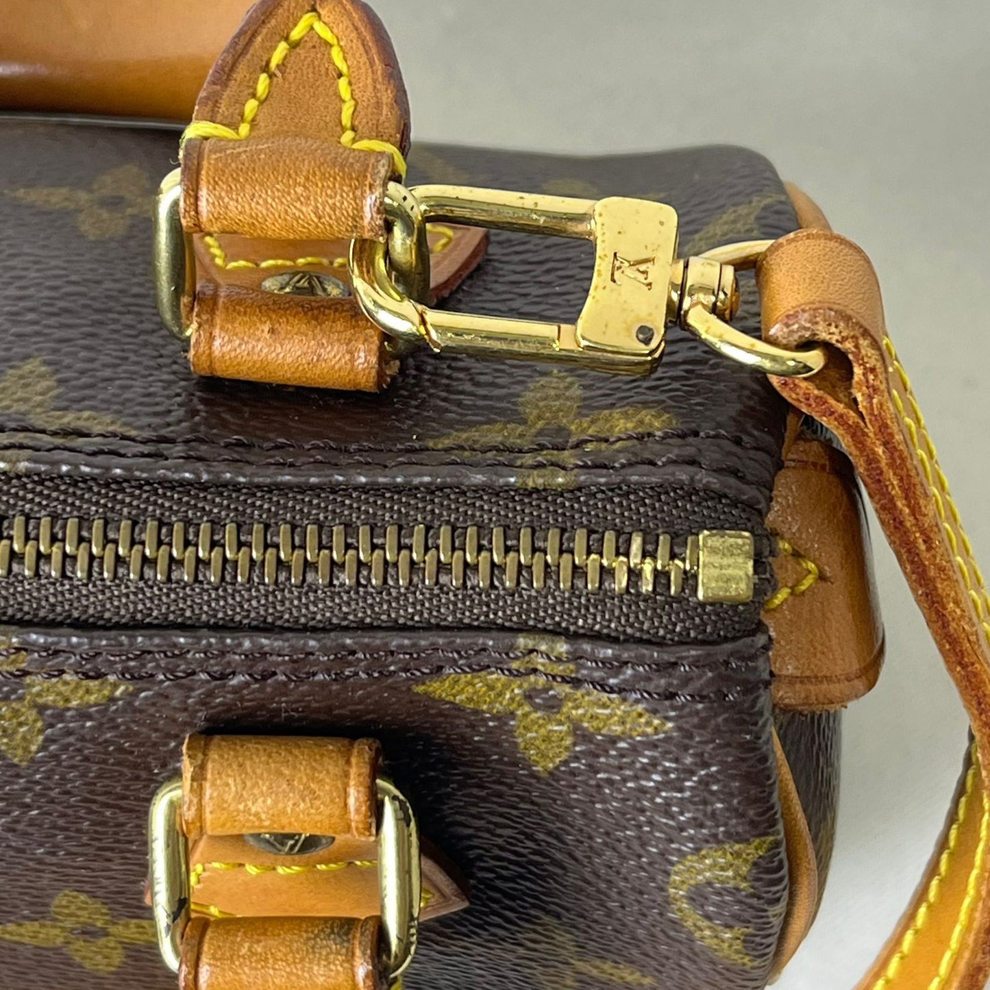 Louis Vuitton	Nano Speedy Monogram Canvas