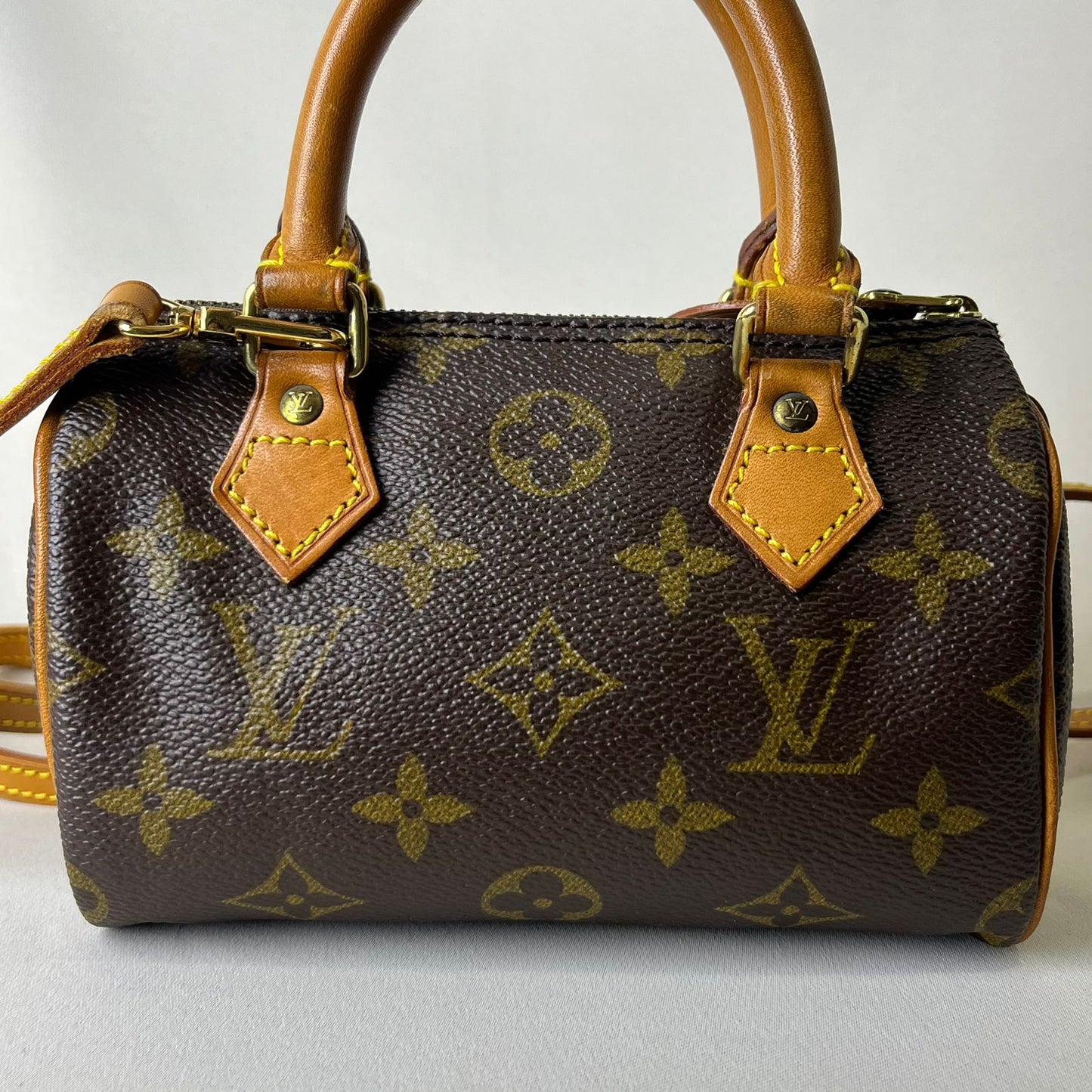 Louis Vuitton	Nano Speedy Monogram Canvas