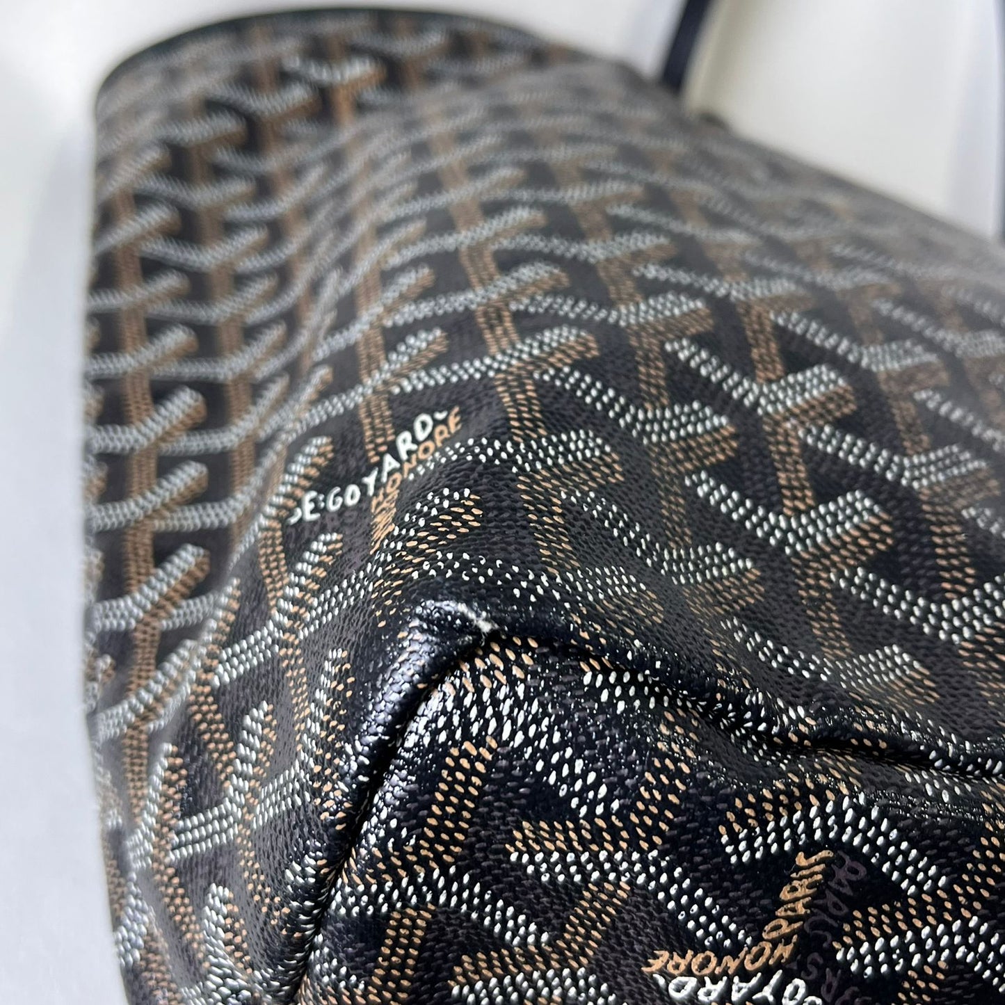 Goyard St. Louis Tote Black