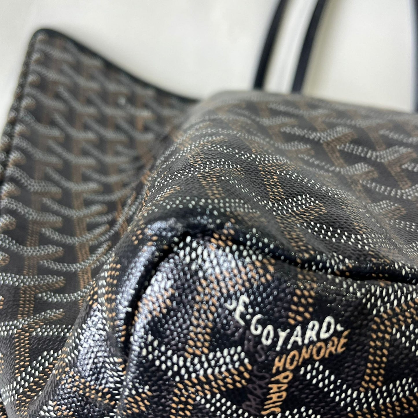 Goyard St. Louis Tote Black