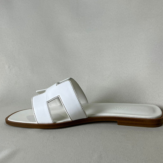Hermes Oran White 35.5