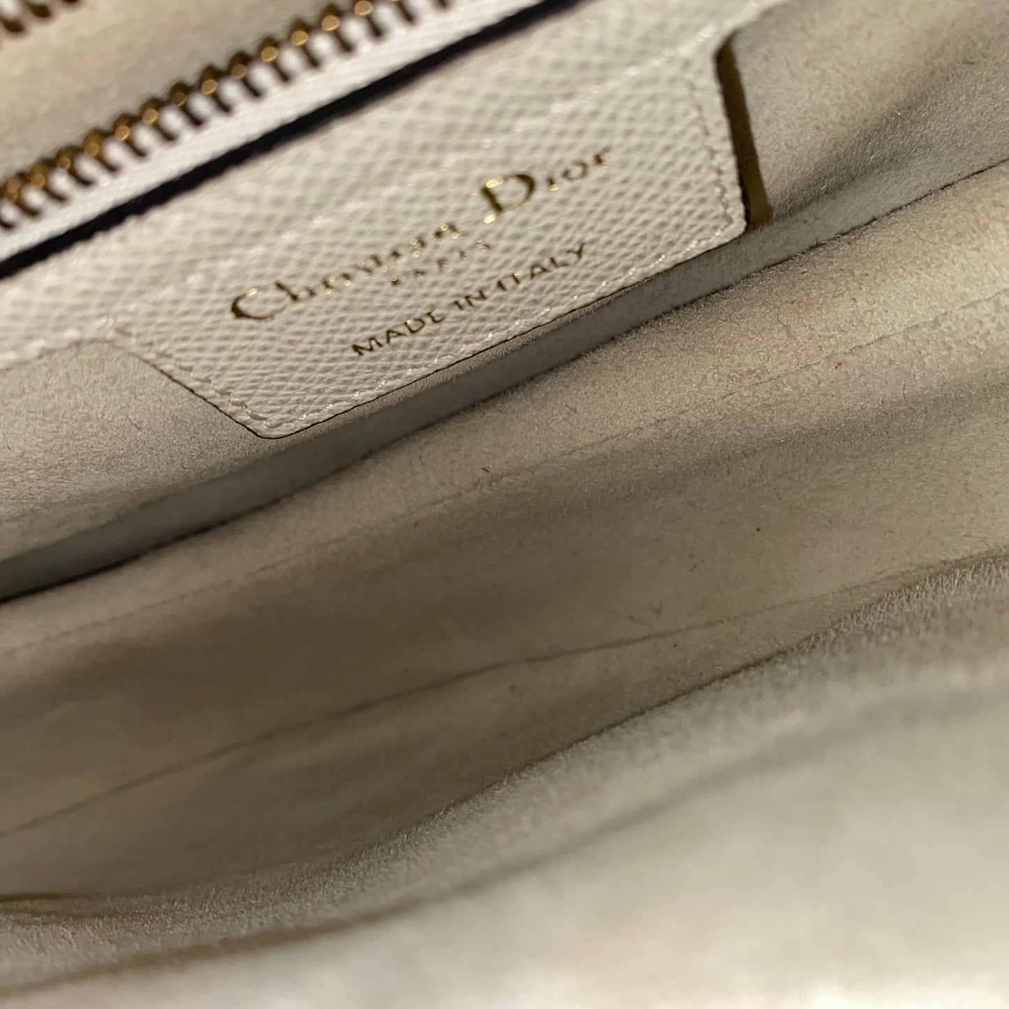 Dior Saddle White Bag White