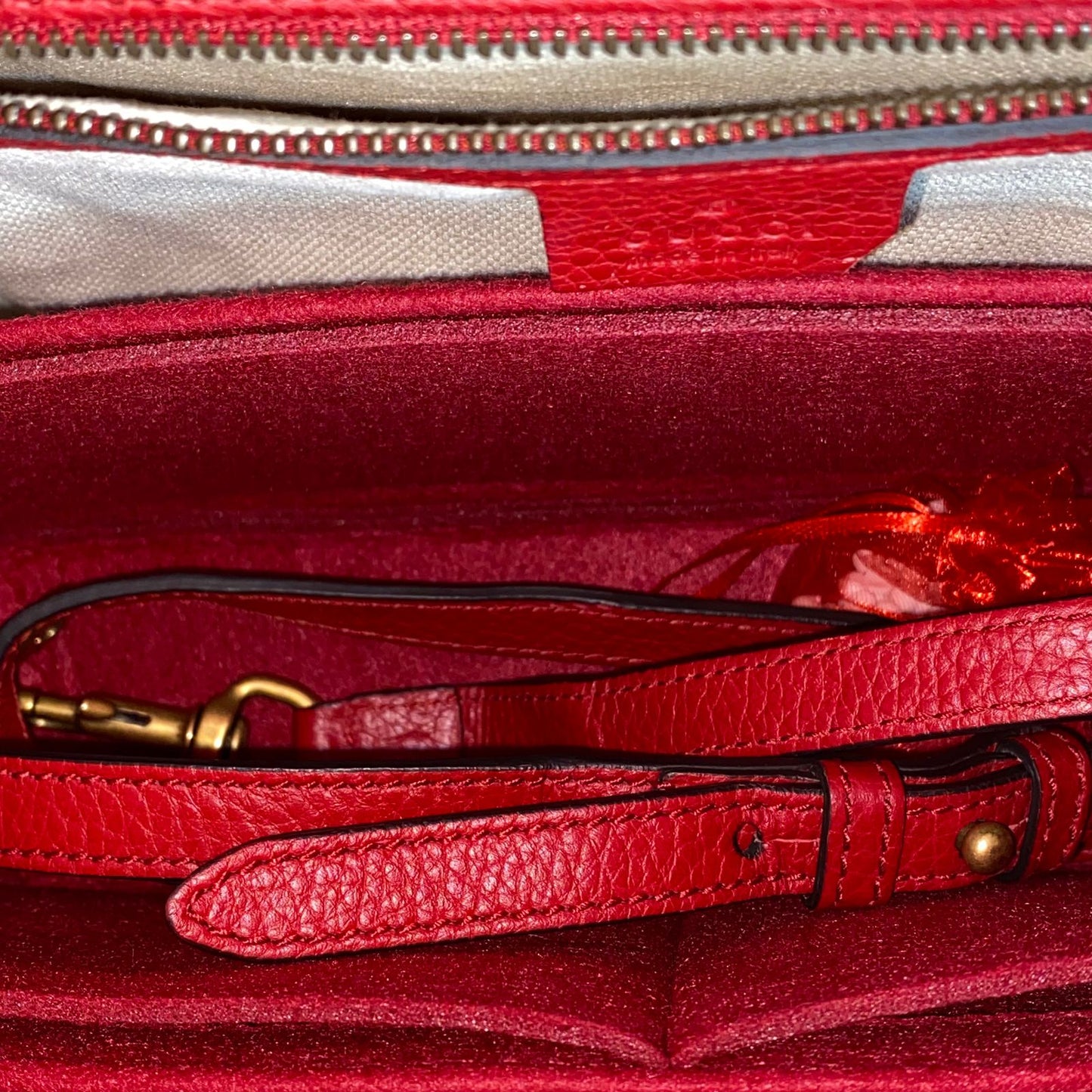 Gucci GG Marmont Top Handle RED