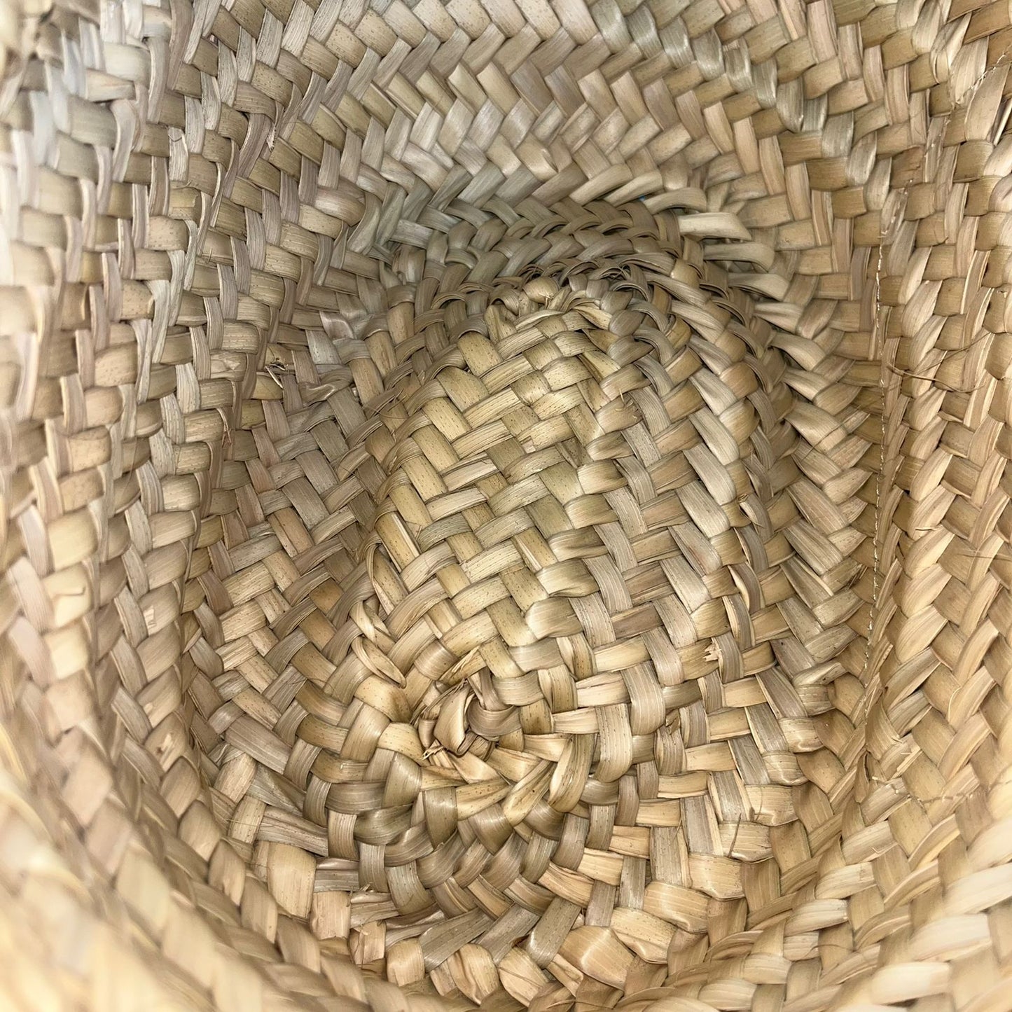 Chloe Raffia Basket Bag Small Brown Trims