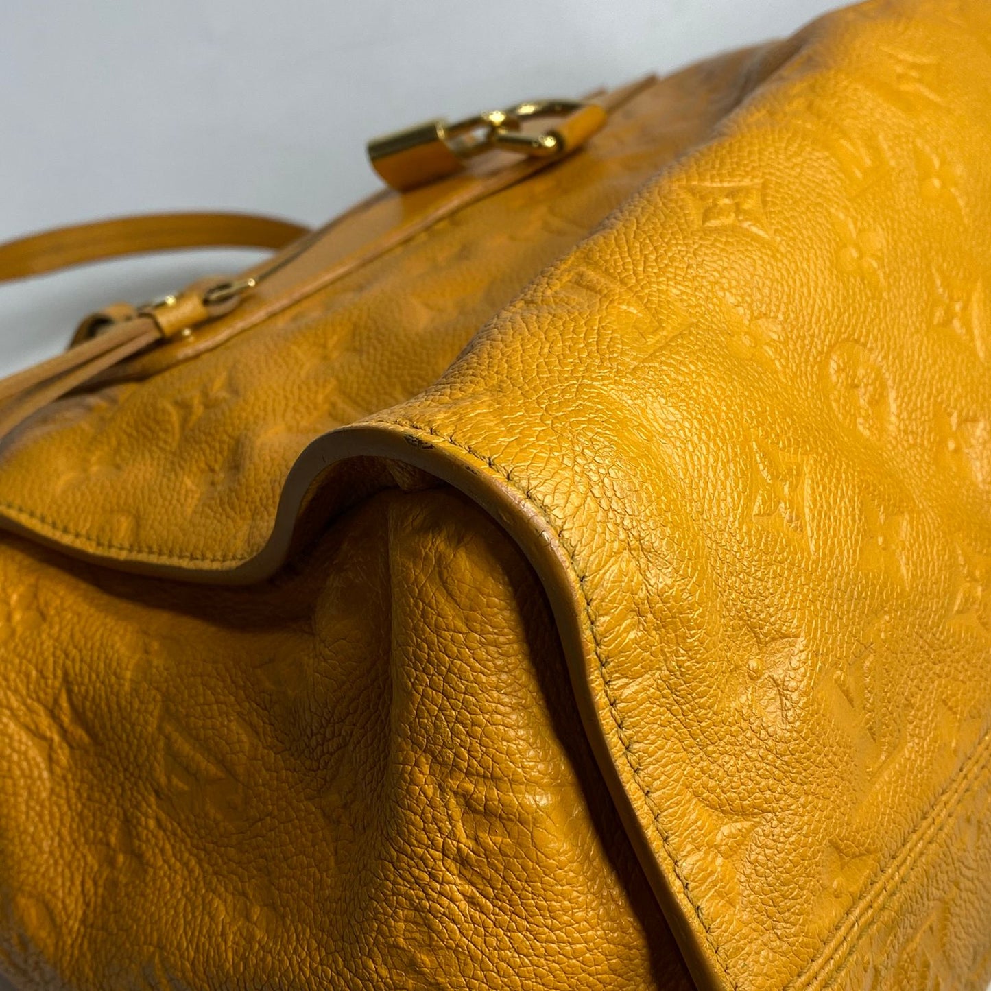 Louis Vuitton Lumineuse PM Handbag In Yellow