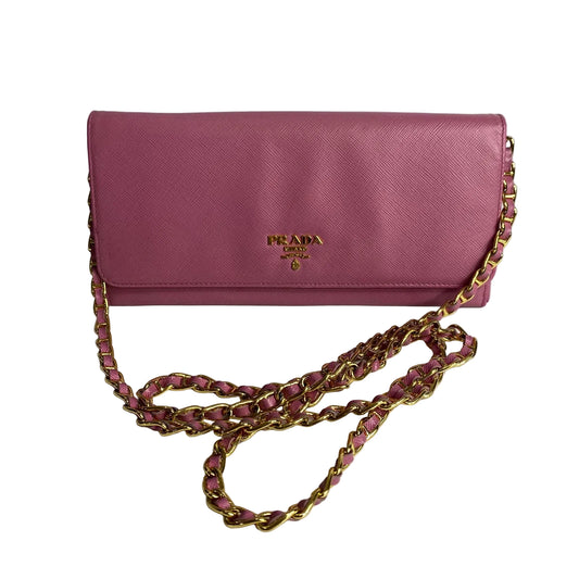 Prada Saffiano WOC Pink