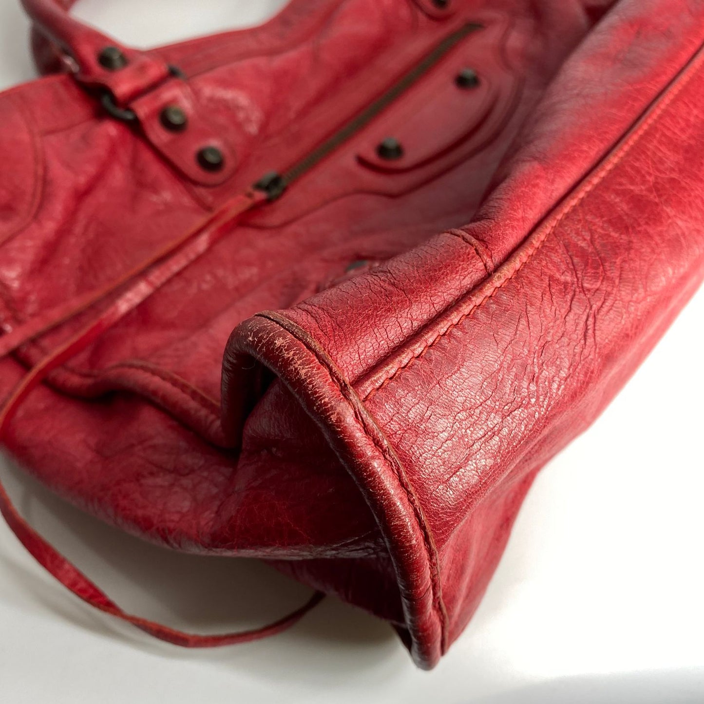 Balenciaga Classic City Bag Red