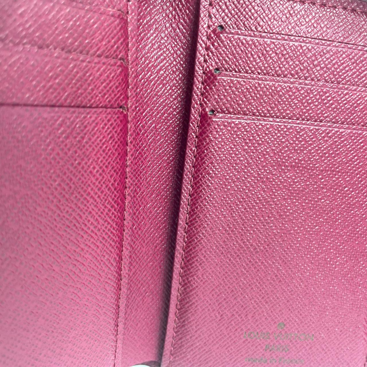 Louis Vuitton Victorine Wallet Monogram, Fuchsia Interior
