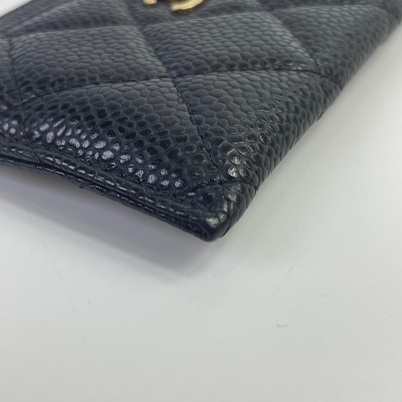 Chanel Black Card Holder