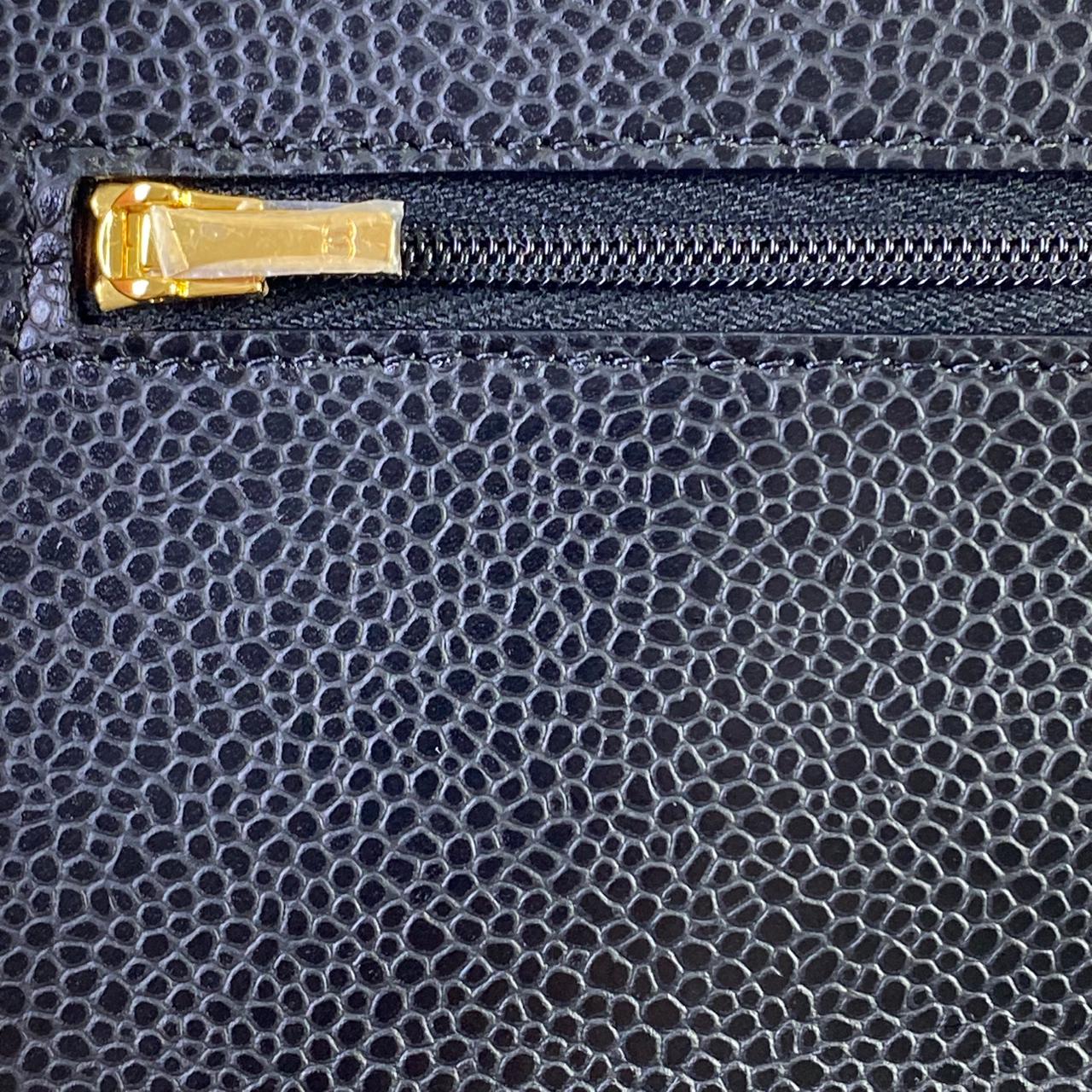 Chanel WOC Black GHW