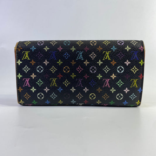 Louis Vuitton Takashi Murakami Sarah Wallet Multicolor