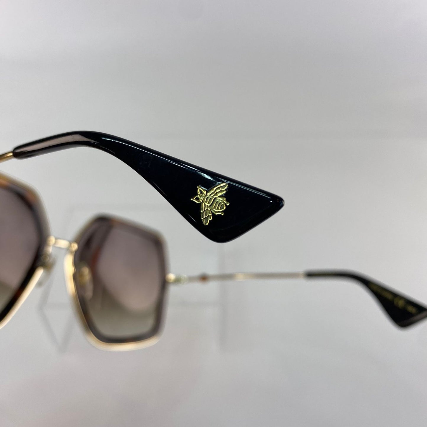 Gucci Acetate Oversize Square Frame Sunglasses