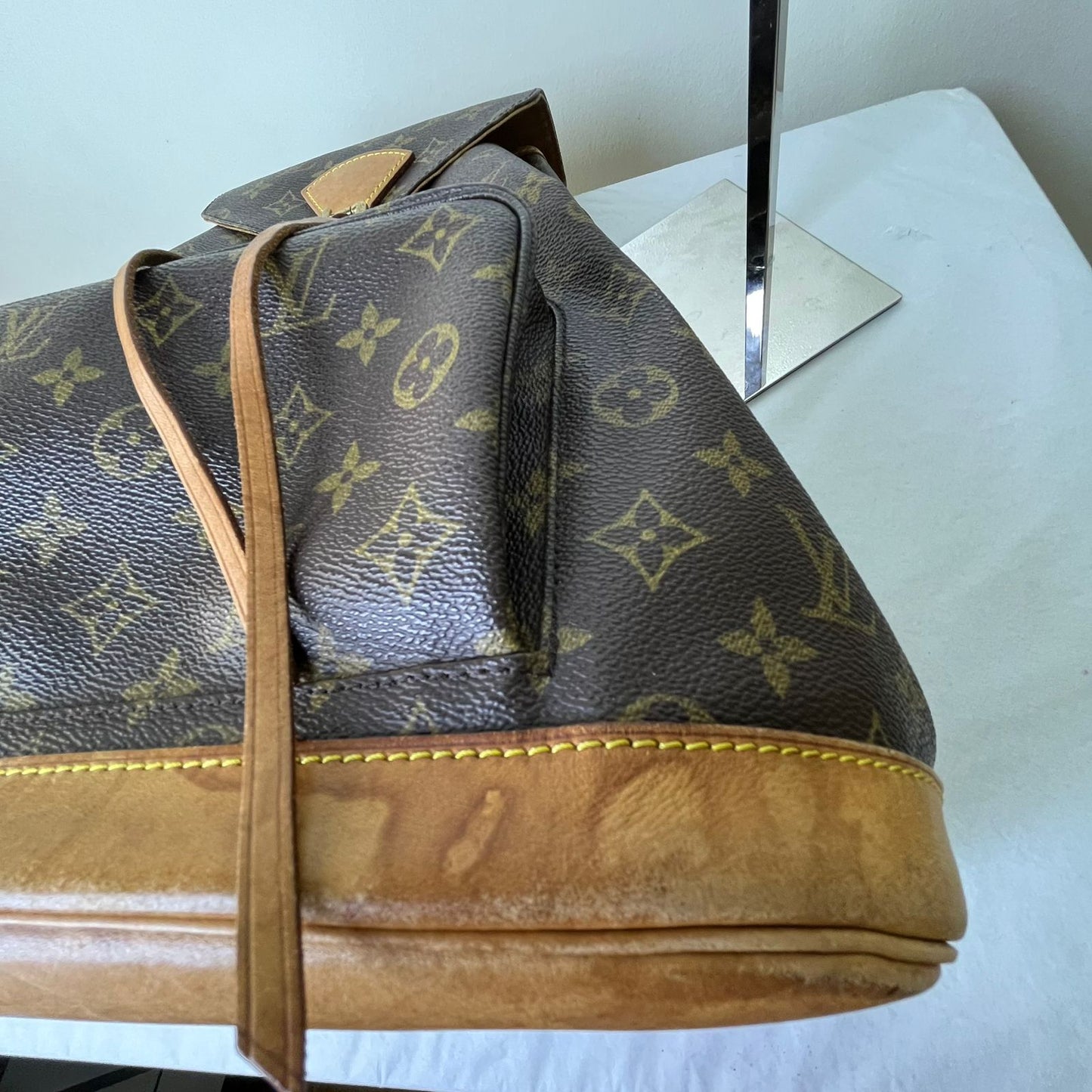 Louis Vuitton Montsouris GM Monogram Canvas β 15.0"H x 12.2"L x 5.1"W